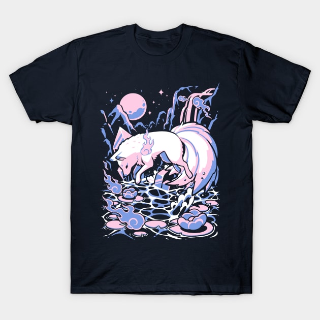 Kitsune T-Shirt by Pixeleyebat